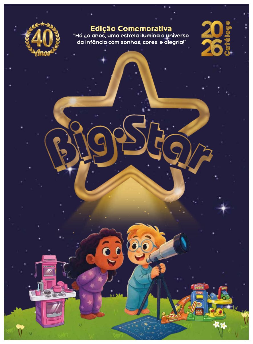 Página 1 do Catálogo Big Star 2026