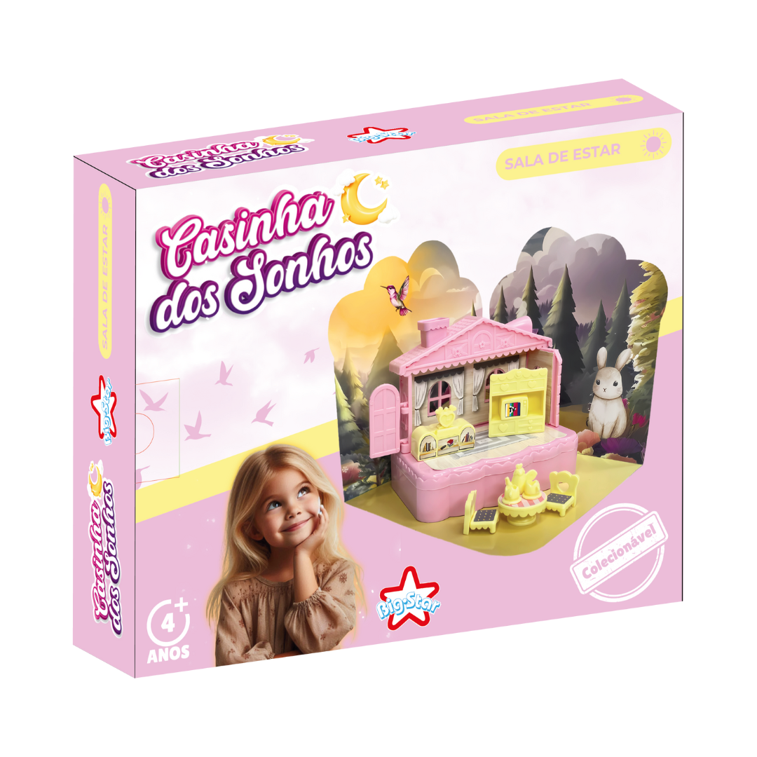 Casinha dos Sonhos Sala de Estar