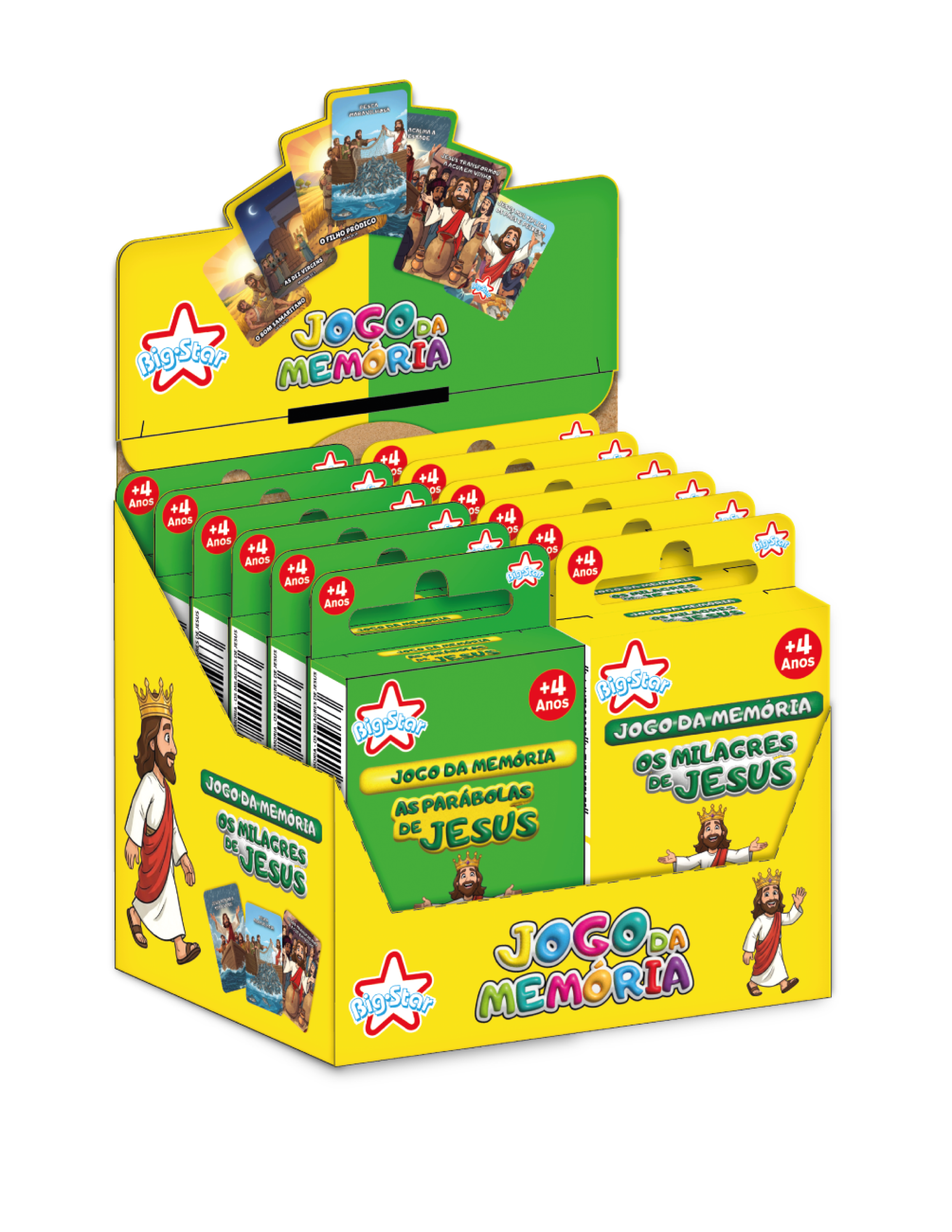 Jogo da Memoria Bíblico Display