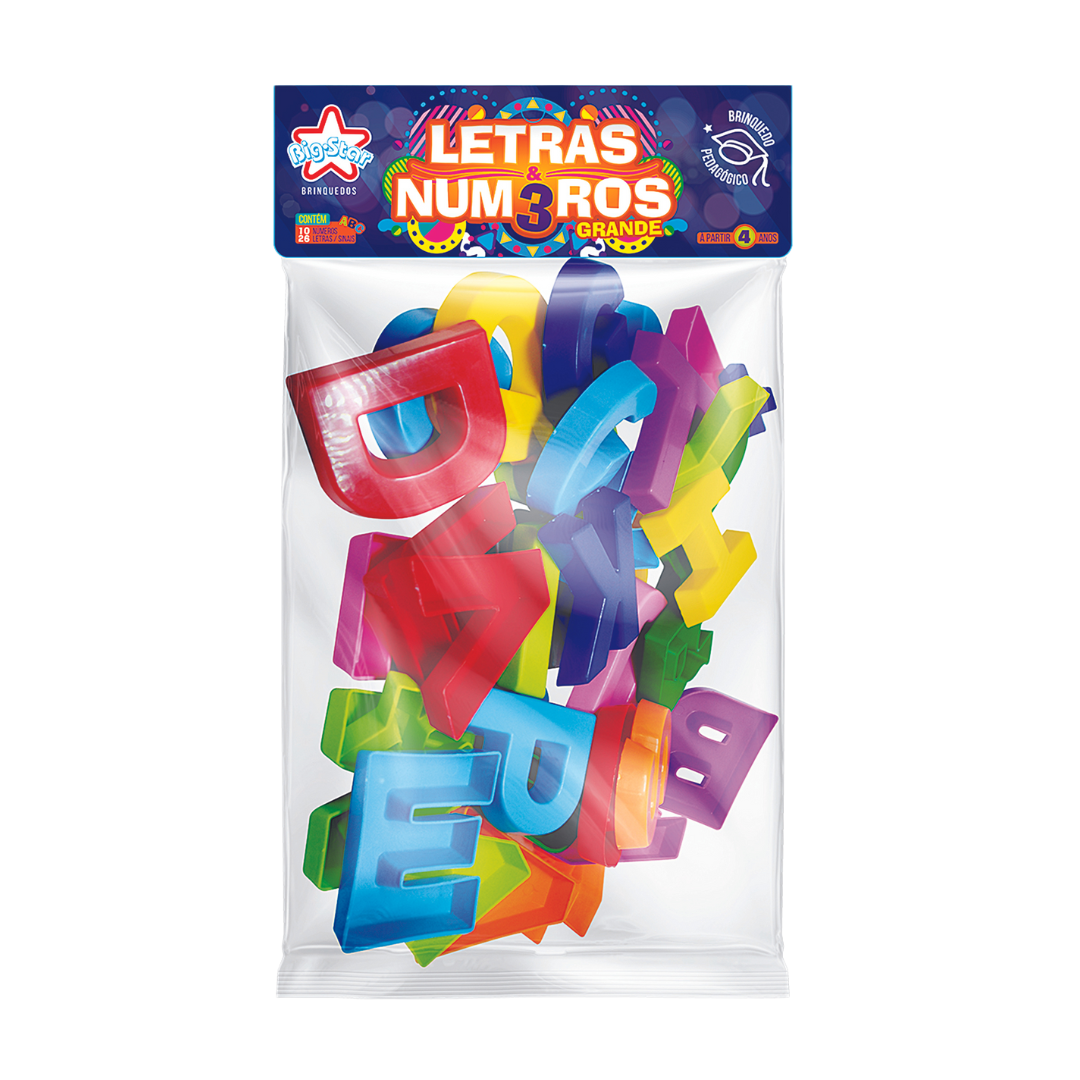 Letras & Números Grandes