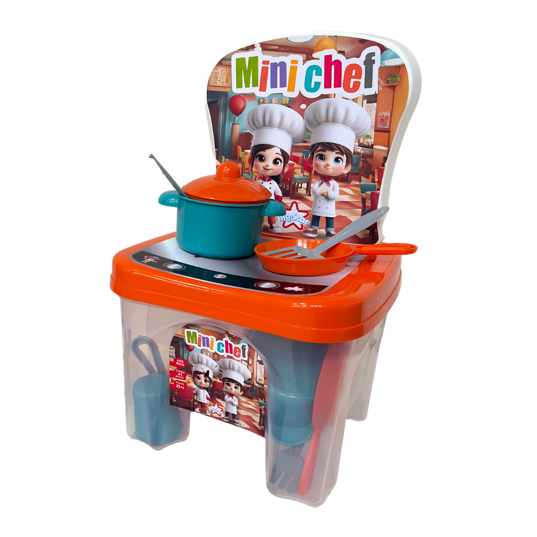 Cadeirinha Kidverte Mini Chef